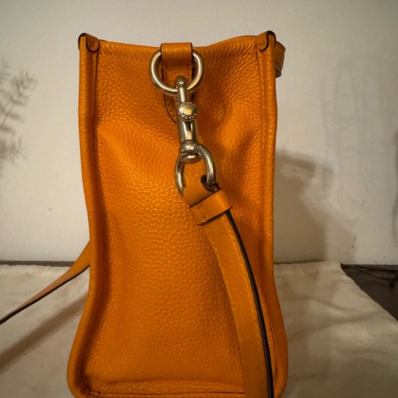 Coach Dempsey Carryall in Sunbeam Orange Pebble Leather main image 8